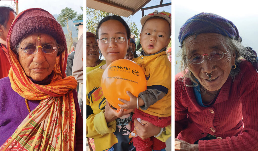 Hilfe in Nepal Menschen aus Nepal Schwind Sehen & Hören